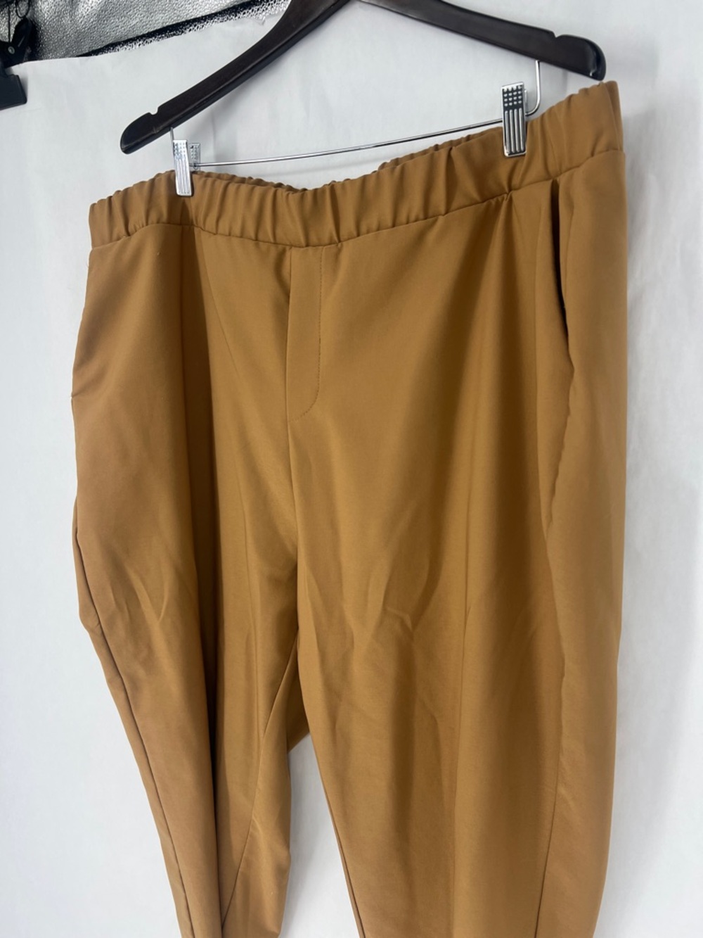 torrid Caramel/Tan Elastic-Waist pants - Picture 3 of 11